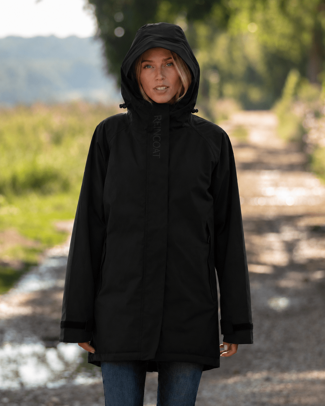 Reincoat Parka Lite Women's - Black - Reinwear