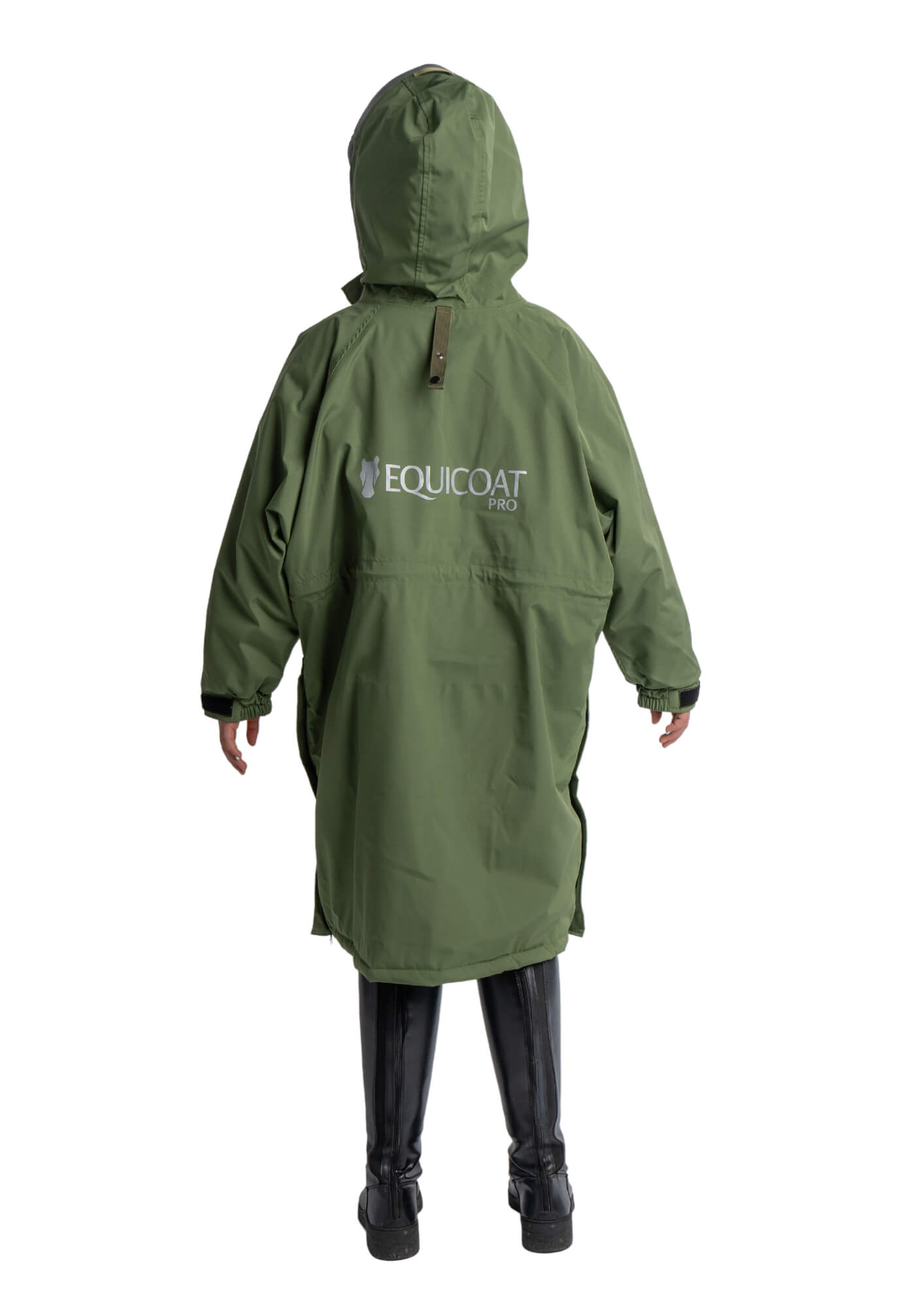 Equicoat Pro Kids Green Back