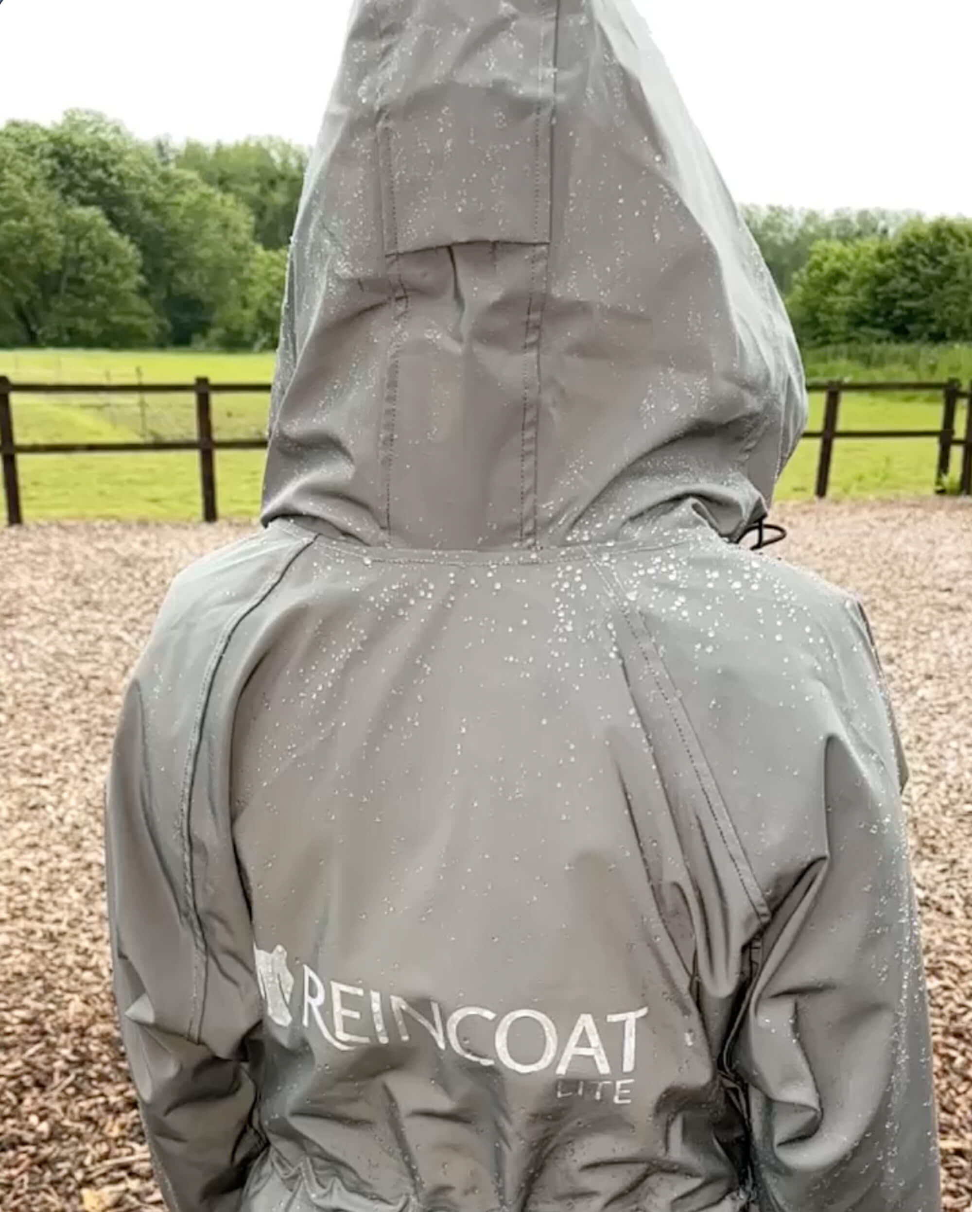 Reincoat Lite Kids - Reflective Silver