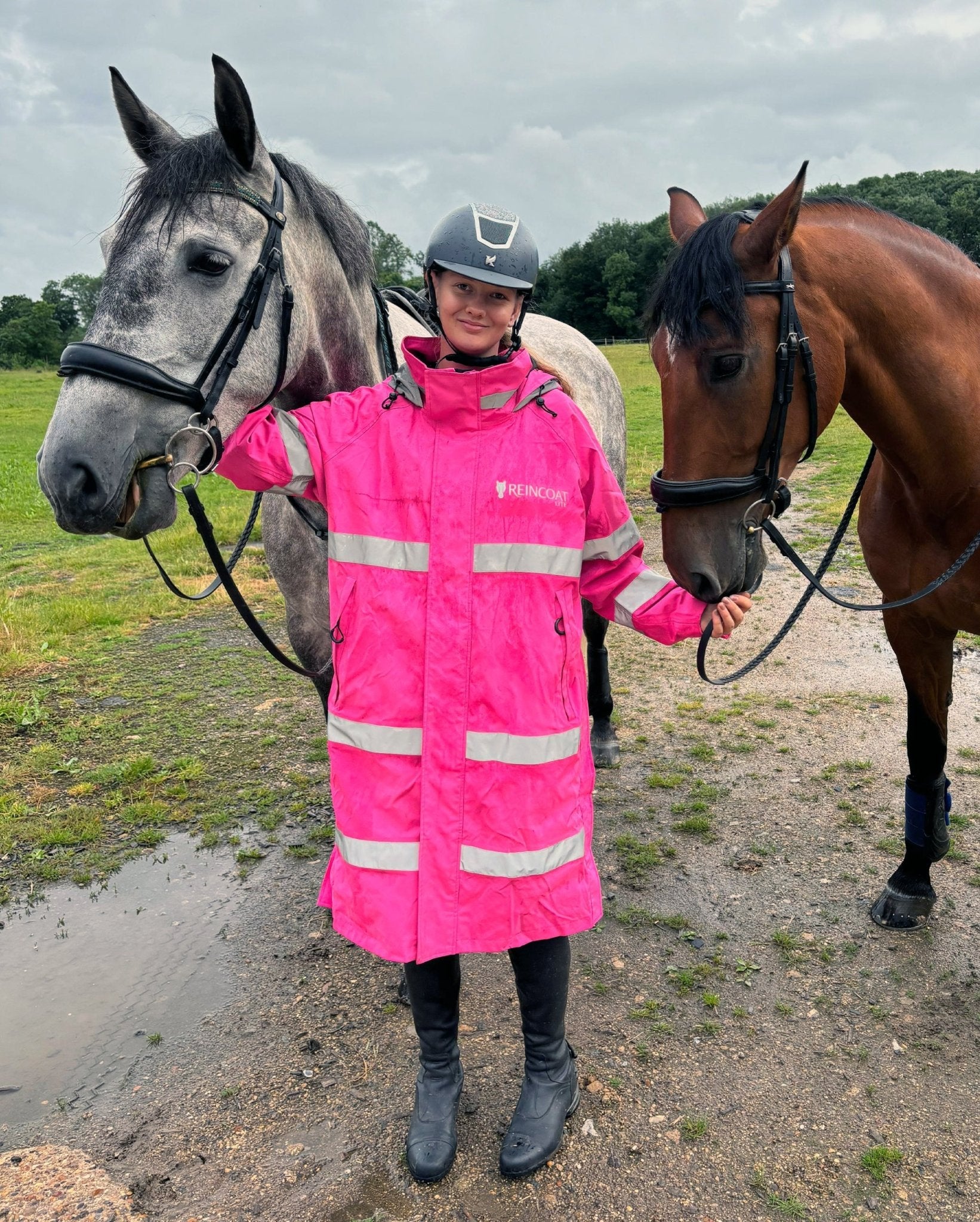 Reincoat Lite Adult - Hi - Vis Pink - Reincoat