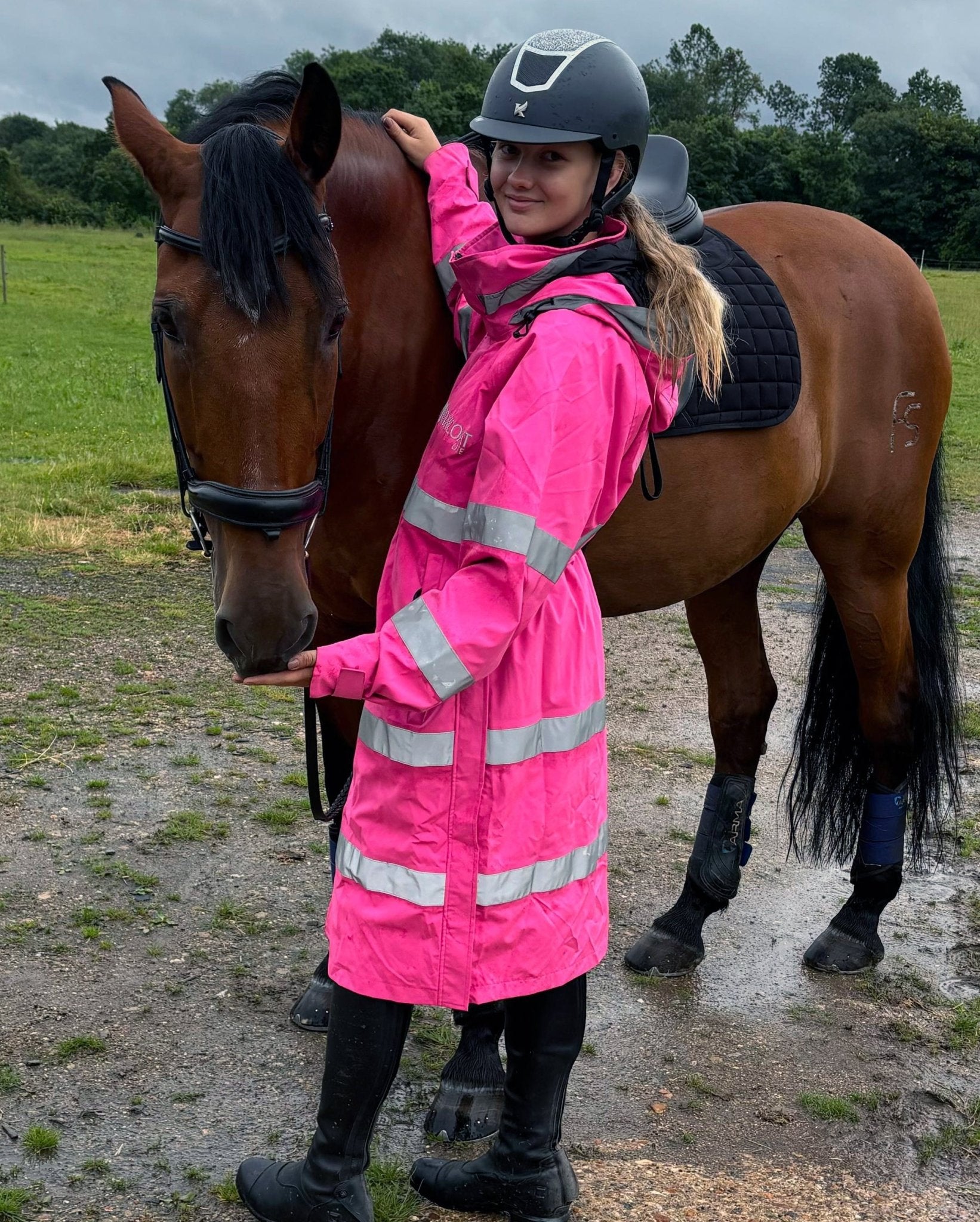 Reincoat Lite Adult - Hi - Vis Pink - Reincoat