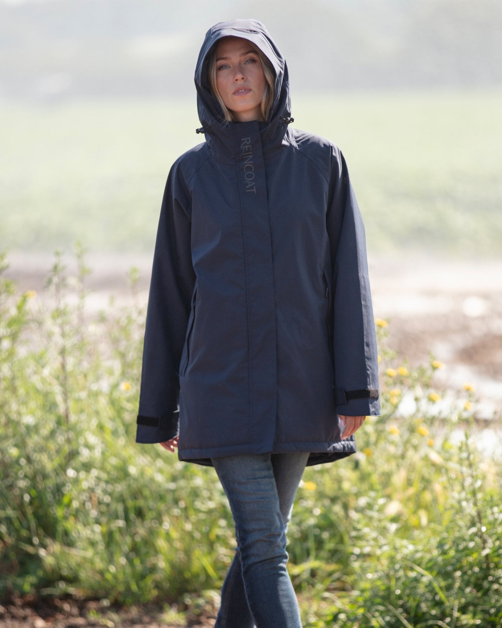 Reincoat Parka Lite Women's - Midnight Navy - Reinwear